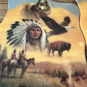 Beautiful Native American wall hangings. Vintage. Eagle Buffalo